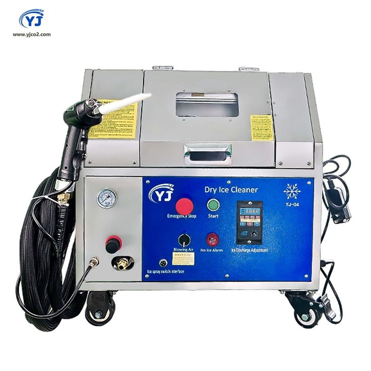 מכונת פיצוץ קרח יבש תעשייתי